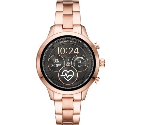 michael kors access smartwatch damenuhr runway|rose gold mk smart watch.